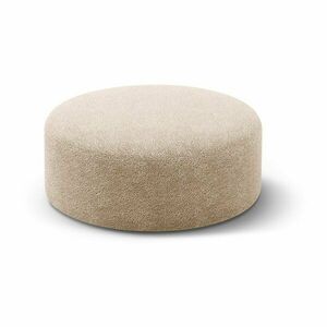 Világosbarna buklé puff Dia – Micadoni kép