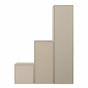 Krémszínű borovi fenyő moduláris szekrény 150x200 cm Daily – vtwonen kép