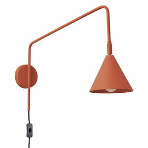 Terrakotta színű konnektorhoz csatlakoztatható fali lámpa Zylo – Sollux kép