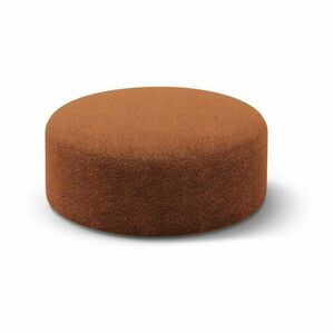 Téglavörös buklé puff Dia – Micadoni kép