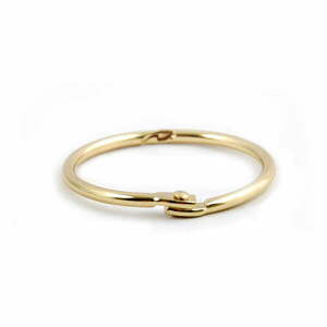 Matt aranyszínű zuhanyfüggöny karika szett 12 db-os Ringo Small – Spirella kép