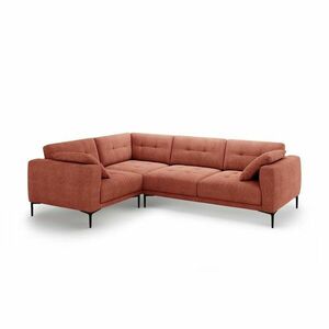 Téglavörös sarokkanapé (bal oldali-L alakú) Bemy – Micadoni kép