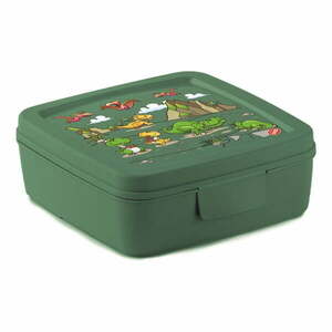 Zöld gyerek uzsonnás doboz Dinosaur – Snips kép