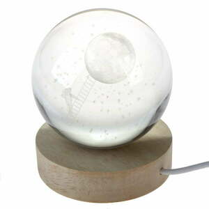 Natúr színű USB fénydekoráció ø 8 cm – Dakls kép