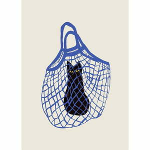 Poszter 30x40 cm The Cat’s In The Bag – Chloe Purpero Johnson – The Poster Club kép