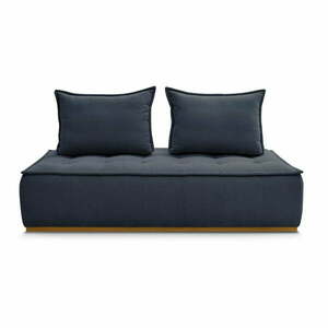 Sötétkék zsenília kanapé 175 cm Elisa – Bobochic Paris kép