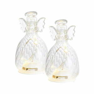 Elemmel működő fénydekoráció készlet 2 db-os ø 96 cm Wave Angel – Sirius kép