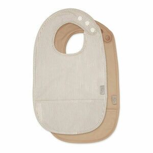 Bézs előke szett 2 db-os Classic Stripes Camel – Cam Cam Copenhagen kép