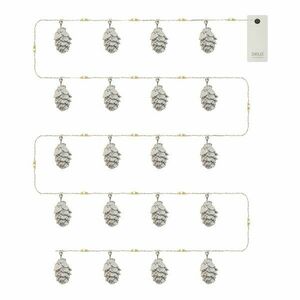 Elemmel működő fényfüzér izzók száma 20 db-os hosszúság 200 cm Molly Cone – Sirius kép