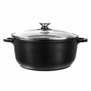 Grande alumínium fazék üvegfedéllel, ø 28 cm - Orion kép