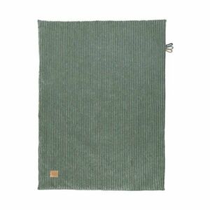 Zöld kordbársony gyerek takaró 100x77 cm – Meowbaby kép