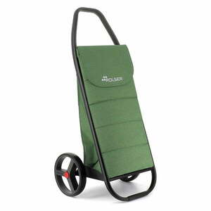 Gurulós bevásárlótáska 53 l Com Tweed Polar Black Tube – Rolser kép