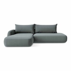 Szürkéskék kinyitható sarokkanapé (bal oldali-heverő résszel) Hale – Makamii kép