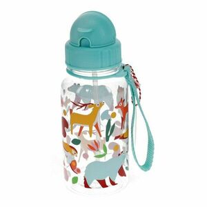 Türkiz tritán gyerek ivópalack 500 ml Woodland – Rex London kép