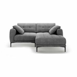 Szürke sarokkanapé (jobb oldali-heverő résszel) Bemy – Micadoni kép