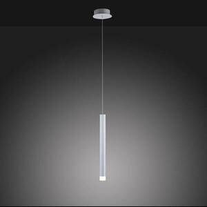 LED függő lámpa Bruno, egy izzós, alumínium kép