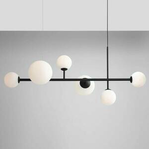 Dione függő lámpa, hat izzós, fekete kép