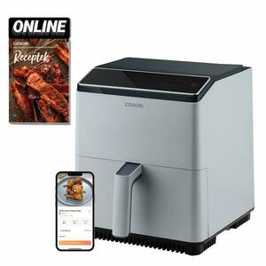 Cosori Dual Blaze Forrólevegős Sütő (Világosszürke) CAF-P583S-AEUR kép