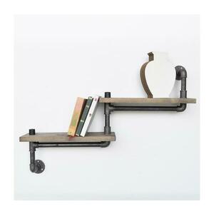 Fali polc BORURAF 35x75 cm fenyő 792EVL1704 kép