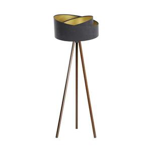 Állólámpa GALAXY 1xE27/60W/230V szürke/wenge AS0462+BS0390 kép