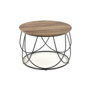 Halmar Kávésasztal NUBIRA 41x60 cm fekete/barna V kép