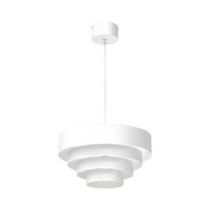 Csillár zsinóron RINGS 1xE27/15W/230V fehér 3518 kép