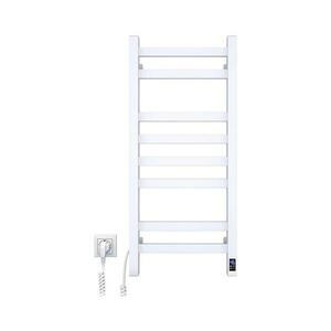 Navin AVANGARD fürdőszobai törölközőszárító radiátor termosztáttal 251W/230V 80, 6 cm IP44 fehér, bal oldali 12 kép