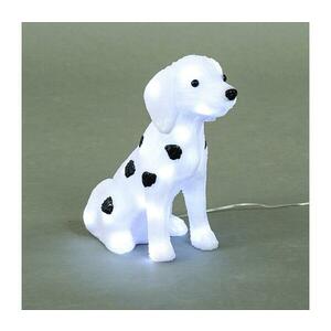 Eurolamp LED kültéri dekoráció 30xLED/3, 6W/230V IP44 hideg fehér dalmata mintás 600 kép