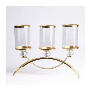 Estilo Home GLAMOUR aranyszínű gyertyatartó 5905623251073 kép
