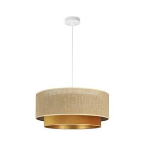 SARTA zsinóros függeszték 1xE27/60W/230V, réz/juta H0193 kép