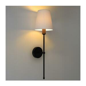 Fali lámpa MADELA 1xE14/40W/230V fehér/fekete 0199 kép