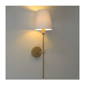 Fali lámpa MADELA 1xE14/40W/230V fehér/bézs 0478 kép