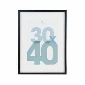 Fali képkeret, 30x40 cm, fekete - CADRE - Butopêa kép