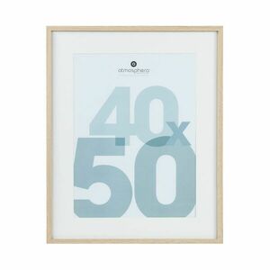 Fali képkeret, 40x50 cm, natúr - CADRE - Butopêa kép