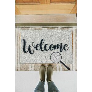 Lábtörlő, törtfehér - WELCOME - Butopêa kép