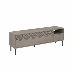 TV álvány szürkésbarna, 145 cm – ARABESQUE - Butopêa kép