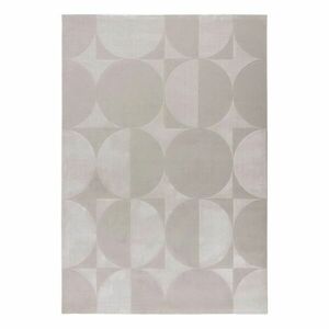 Szőnyeg, geometriai mintás, ezüst - szürke, 200x290 cm - RONDOUNET - Butopêa kép