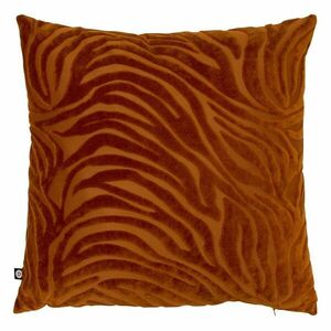 Díszpárna, bársony 40x40 cm, borostyán - TIGRE - Butopêa kép