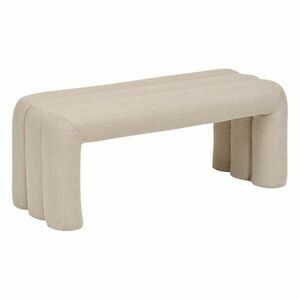 Pad, U alakú 102 cm, szövet, bézs - UBULE - Butopêa kép