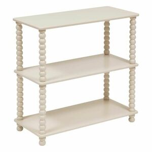 Polc, három szintes, fa, festett bézs - BAROKO - Butopêa kép