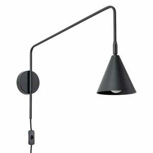 Fekete konnektorhoz csatlakoztatható fali lámpa Zylo – Sollux kép