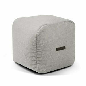 Világosszürke buklé babzsákfotel Plus 50 Lounge – SLOWDOWN kép