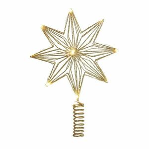 Aranyszínű elemmel működő fénydekoráció Chloe – Sirius kép