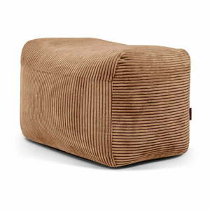 Barna kordbársony babzsákfotel Plus 70 Lounge – SLOWDOWN kép