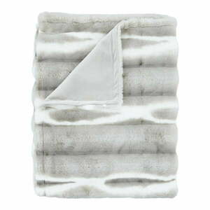 Világosszürke műszőrme takaró 130x170 cm Flint – Catherine Lansfield kép