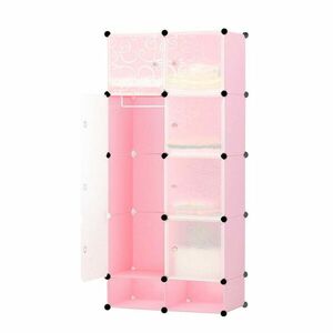 Műanyag elemes szekrény-rózsaszín kép