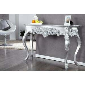 VENICE ezüst konzolasztal 110cm kép