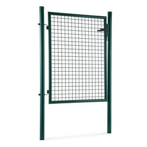 Waldbeck Duraporta 1710 kertkapu, rácsos kapu, 1, 7 m magas, acél, zár, zöld kép