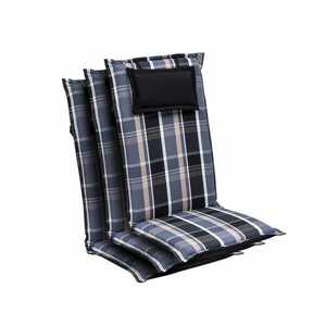 Blumfeldt Elbe, kárpitozott alátét, székpárna, párna állítható ülésre, kerti székre, dralon, 50 x 120 x 8 cm kép