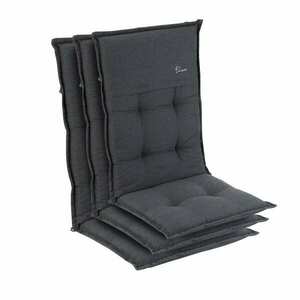 Blumfeldt Coburg, kárpitozott alátét, székpárna, magas háttámla, kerti székre, poliészter, 53x117x9cm kép